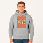 Cute Ghosts Reading, Writing, Drinking, and Celebrating Halloween Graphic Tee, Cozy Fall Top, Halloween Costume Shirt for Kids and Adults - Hoodie 1758093379165.jpg