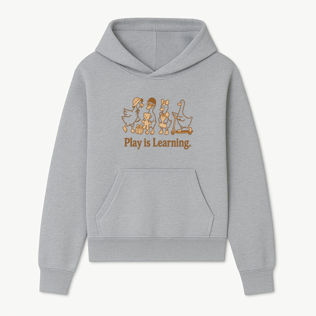 Play is Learning: Cute Cartoon Ducks with Gifts and Toys for Kids' Educational Decor - Hoodie 1758093379566.jpg