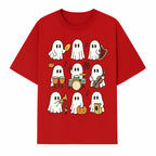 Ghostly Music Band Halloween Art Print, Cute Cartoon Ghosts Playing Instruments, Festive Decor for Parties and Celebrations - T-shirt 1758093379579.jpg