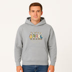 Silly Teachers Build Character - Cute Duck Illustration for Classroom Decor, Teacher Gifts, Educational Art Print - Hoodie 1758093380745.jpg