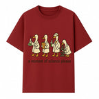Funny Science Ducks Print - A Moment of Science Please - Cute Lab Ducks Illustration for Kids, Science Lovers, Home Decor - T-shirt 1758093380956.jpg