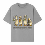 Funny Science Ducks Print - A Moment of Science Please - Cute Lab Ducks Illustration for Kids, Science Lovers, Home Decor - T-shirt 1758093381420.jpg