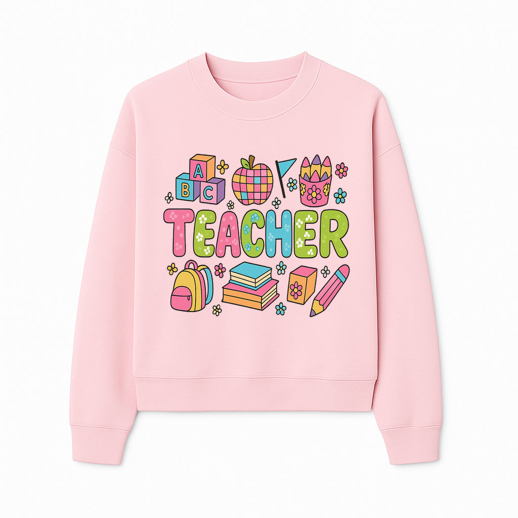Colorful Teacher Decor, Classroom Art Print, Fun Educational Gifts, Artistic Nursery Decor, Back to School Supplies, Teaching Motivation - Sweatshirt 1758093381919.jpg