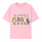 Silly Teachers Build Character - Cute Duck Illustration for Classroom Decor, Teacher Gifts, Educational Art Print - T-shirt 1758093382085.jpg