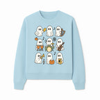Ghostly Music Band Halloween Art Print, Cute Cartoon Ghosts Playing Instruments, Festive Decor for Parties and Celebrations - Sweatshirt 1758093382322.jpg