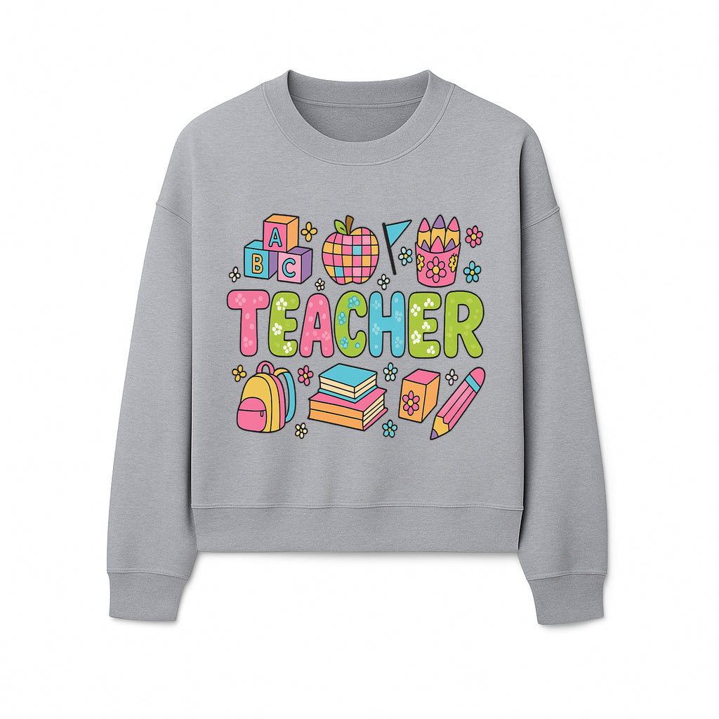 Colorful Teacher Decor, Classroom Art Print, Fun Educational Gifts, Artistic Nursery Decor, Back to School Supplies, Teaching Motivation - Sweatshirt 1758093382541.jpg