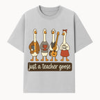 Teacher Goose Art Print | Cute Teacher Gift | Whimsical Classroom Decor | Fun Educational Decor | Nursery Wall Art - T-shirt 1758093382687.jpg