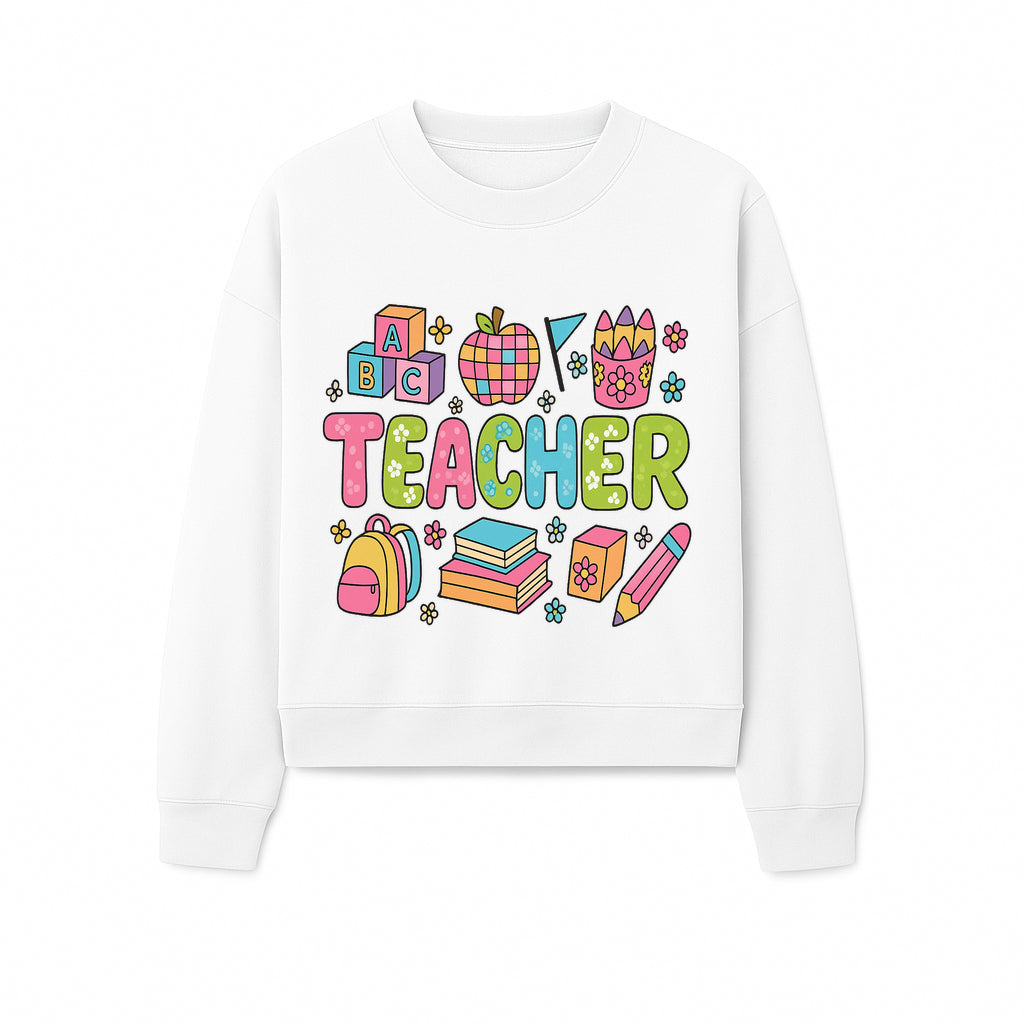 Colorful Teacher Decor, Classroom Art Print, Fun Educational Gifts, Artistic Nursery Decor, Back to School Supplies, Teaching Motivation - Sweatshirt 1758093382737.jpg