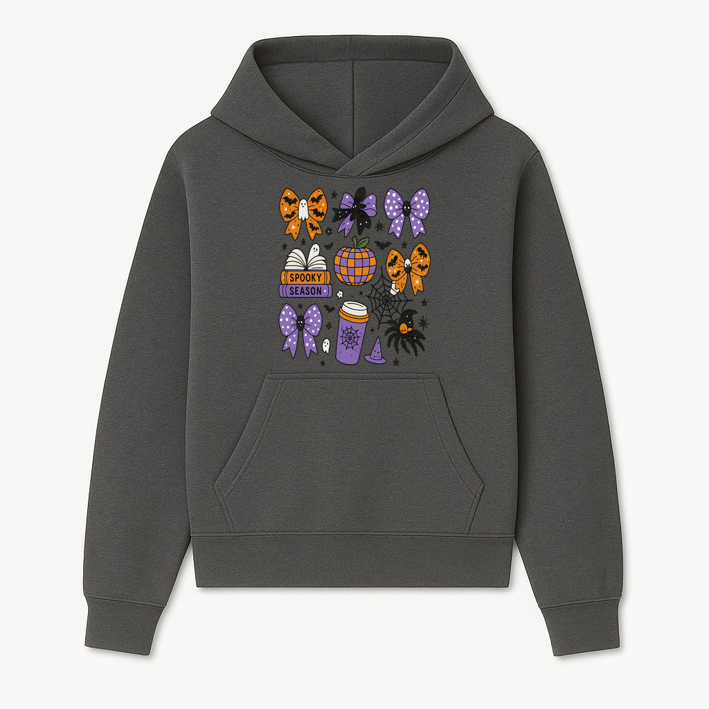 Halloween-Themed Stickers Set - Spooky Season Bows, Pumpkins, Ghosts, and Spider Design for Party Decor and Crafting Projects - Hoodie 1758093382739.jpg