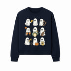 Ghostly Music Band Halloween Art Print, Cute Cartoon Ghosts Playing Instruments, Festive Decor for Parties and Celebrations - Sweatshirt 1758093382860.jpg