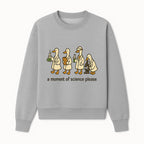 Funny Science Ducks Print - A Moment of Science Please - Cute Lab Ducks Illustration for Kids, Science Lovers, Home Decor - Sweatshirt 1758093383183.jpg