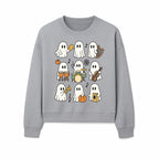 Ghostly Music Band Halloween Art Print, Cute Cartoon Ghosts Playing Instruments, Festive Decor for Parties and Celebrations - Sweatshirt 1758093383256.jpg