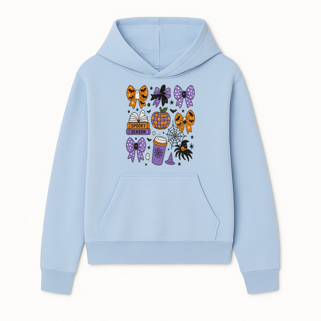 Halloween-Themed Stickers Set - Spooky Season Bows, Pumpkins, Ghosts, and Spider Design for Party Decor and Crafting Projects - Hoodie 1758093383259.jpg