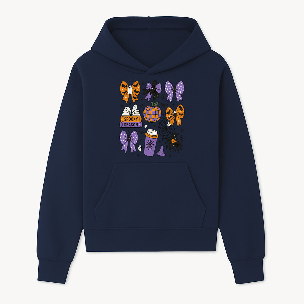 Halloween-Themed Stickers Set - Spooky Season Bows, Pumpkins, Ghosts, and Spider Design for Party Decor and Crafting Projects - Hoodie 1758093383752.jpg