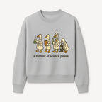 Funny Science Ducks Print - A Moment of Science Please - Cute Lab Ducks Illustration for Kids, Science Lovers, Home Decor - Sweatshirt 1758093383846.jpg