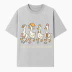 First Grade Goose Ducks Graphic Tee, Cute Animals T-Shirt for Kids, Back to School Apparel, Educational Humor Design - T-shirt 1758093384214.jpg