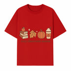 Cozy Classroom Season Fall Decor - Apple, Books, Pumpkin, Maple Leaf - Autumn Classroom Wall Art for Teachers and Students - T-shirt 1758093384565.jpg