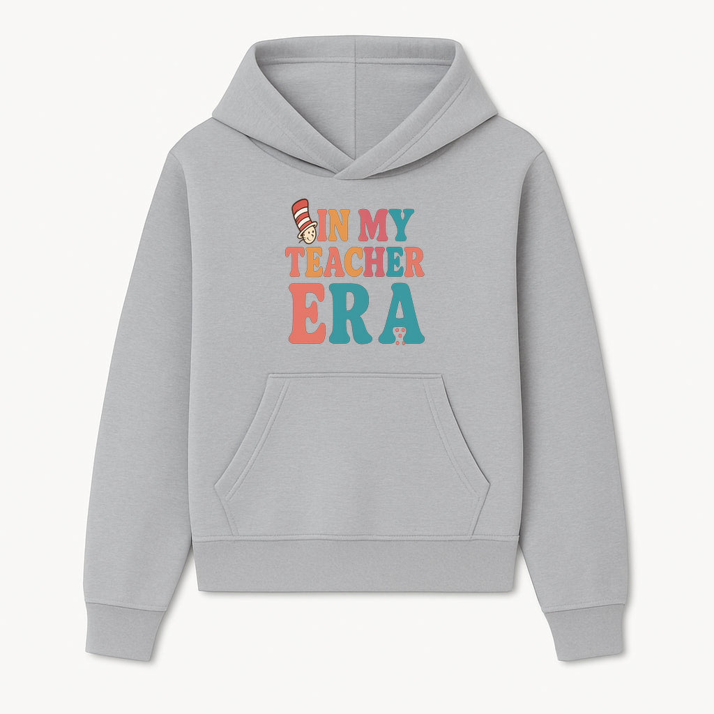 In My Teacher Era Colorful Classroom Decor Graphic Tee for Teachers - Fun Teaching Appreciation Gift - Hoodie 1758093384639.jpg