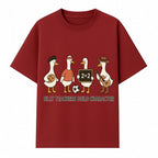 Silly Teachers Build Character Ducks Graphic Tee for Kids Fun Classroom Humor Shirt with Soccer, Music, and Learning Themes - T-shirt 1758093384648.jpg