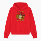 Teaching My Boos Halloween Ghosts & Leopard Print Backpack T-Shirt, Cute Teacher Gift for Kids, Spooky Season Apparel - Hoodie 1758093384847.jpg