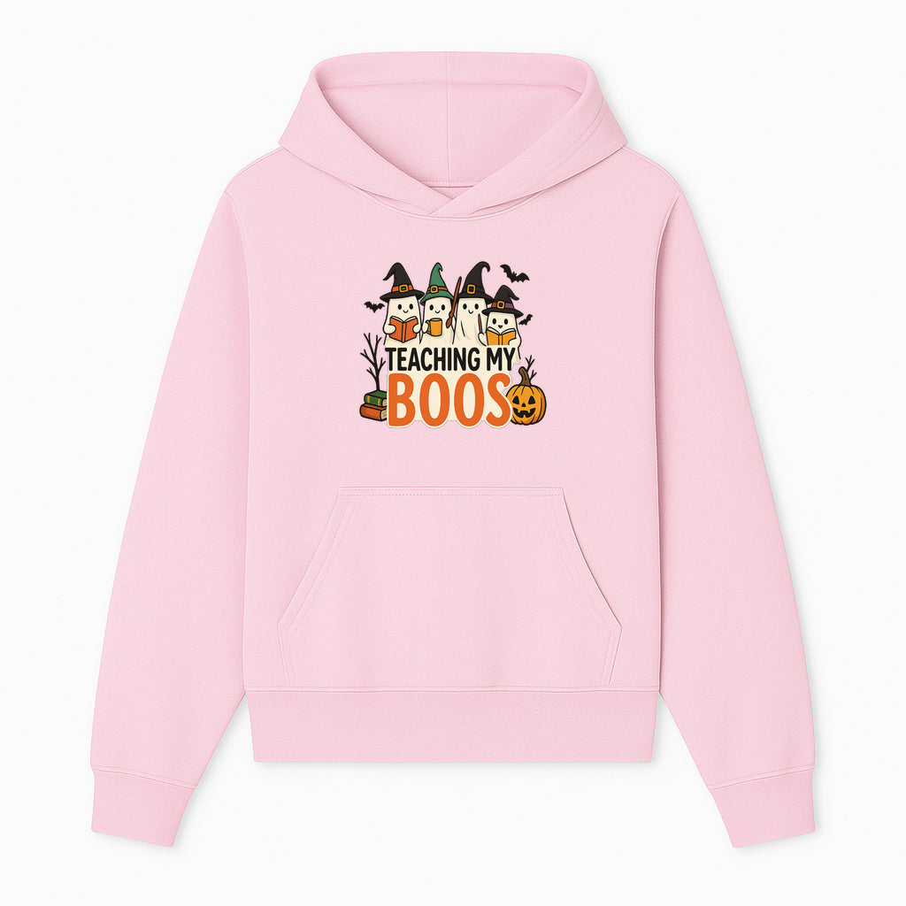 Teaching My Boos Halloween Ghosts Graphic Tee, Cute Witch Ghosts, Spooky Fun, Fall Apparel for Kids and Adults - Hoodie 1758093384861.jpg