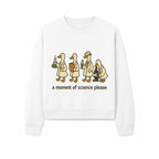 Funny Science Ducks Print - A Moment of Science Please - Cute Lab Ducks Illustration for Kids, Science Lovers, Home Decor - Sweatshirt 1758093384960.jpg