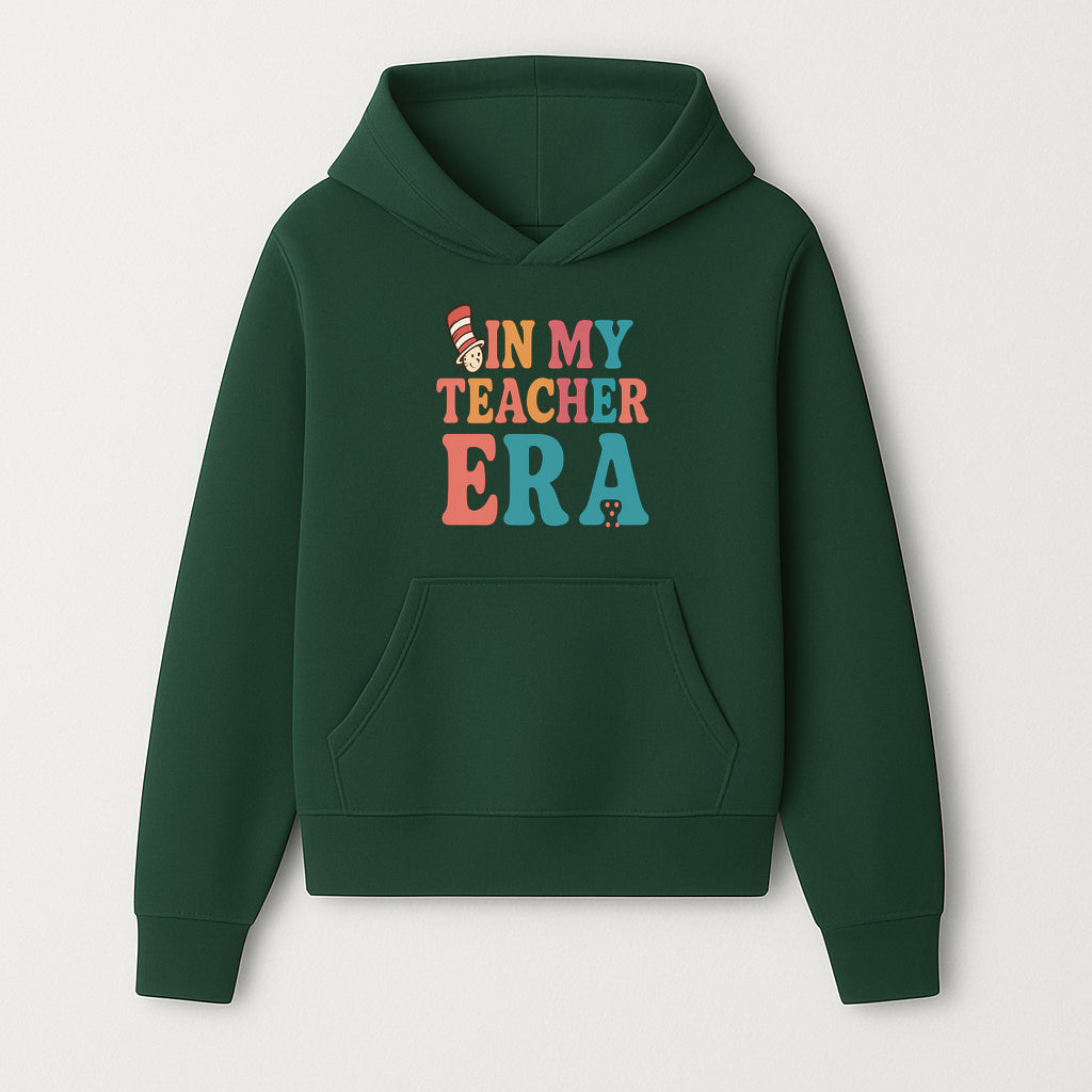 In My Teacher Era Colorful Classroom Decor Graphic Tee for Teachers - Fun Teaching Appreciation Gift - Hoodie 1758093385151.jpg