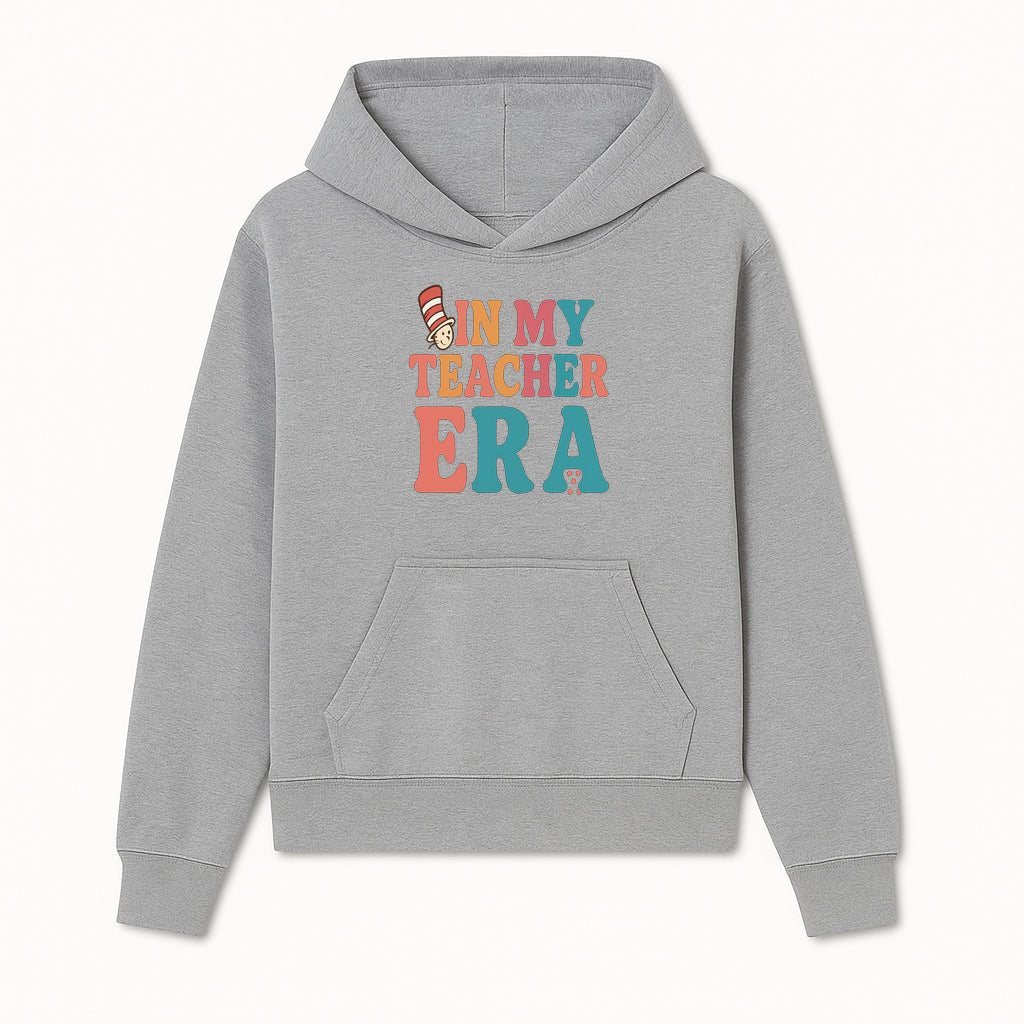 In My Teacher Era Colorful Classroom Decor Graphic Tee for Teachers - Fun Teaching Appreciation Gift - Hoodie 1758093385356.jpg
