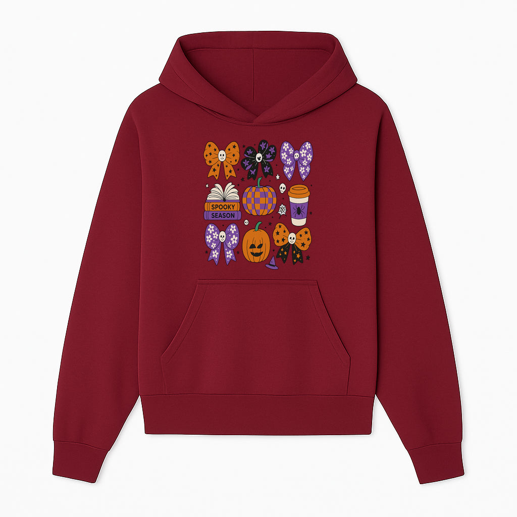 Halloween Stickers Set - Spooky Season, Pumpkins, Bows, Coffee, Flowers, Cute Skulls - Fun Fall Decor for Scrapbooking & Crafts - Hoodie 1758093385631.jpg