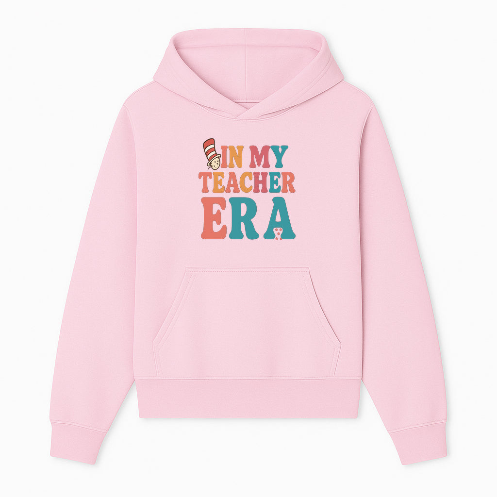 In My Teacher Era Colorful Classroom Decor Graphic Tee for Teachers - Fun Teaching Appreciation Gift - Hoodie 1758093385677.jpg