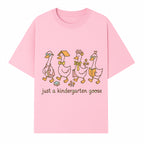 Just a Kindergarten Goose Funny Duck Design for Kids' Apparel and Accessories - T-shirt 1758093385692.jpg