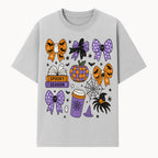 Halloween-Themed Stickers Set - Spooky Season Bows, Pumpkins, Ghosts, and Spider Design for Party Decor and Crafting Projects - T-shirt 1758093385874.jpg