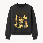 Funny Duck Art Print - 'Most Definitely Not All in a Row' - Quirky Home Decor, Cute Animal Illustration, Whimsical Gift - Sweatshirt 1758093385910.jpg