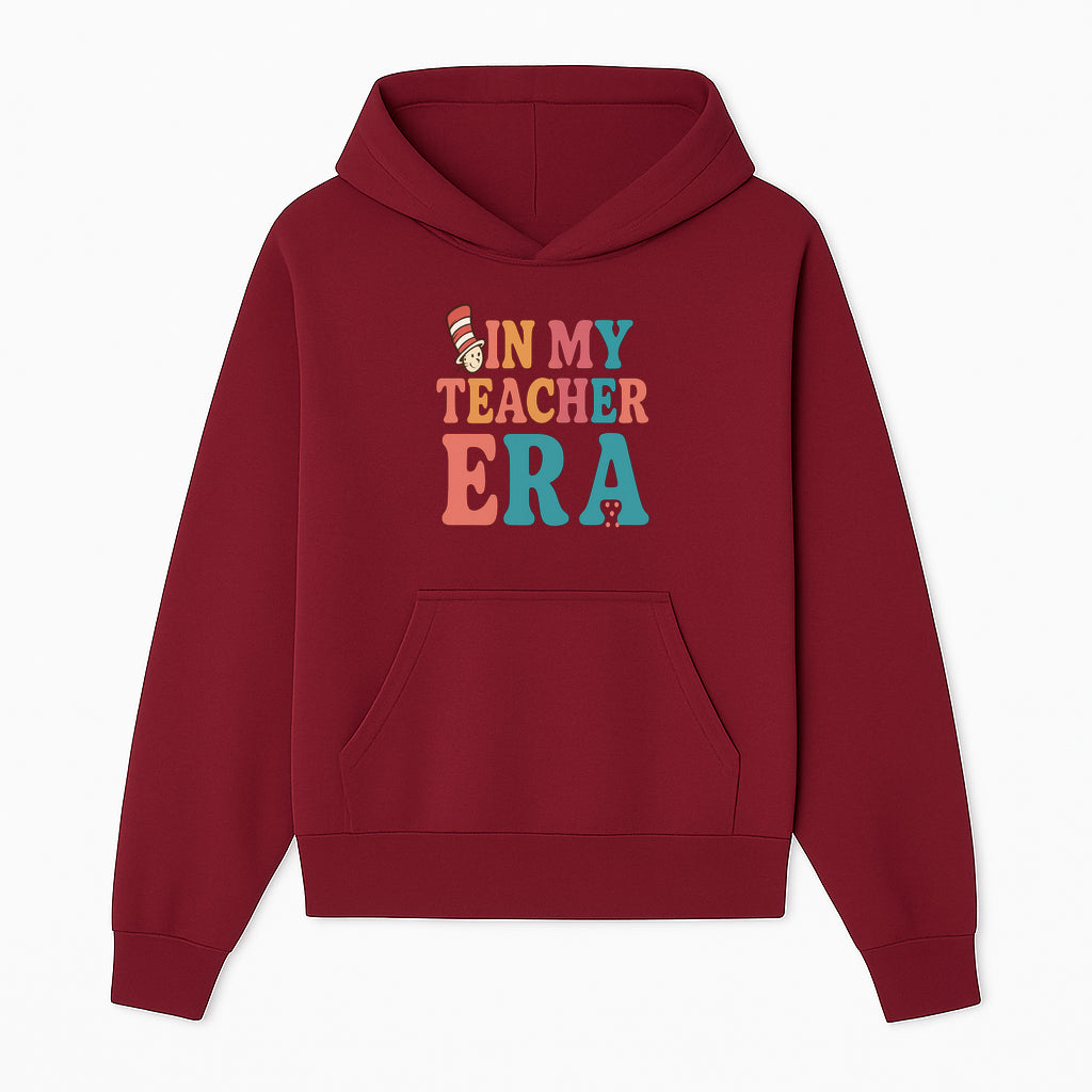 In My Teacher Era Colorful Classroom Decor Graphic Tee for Teachers - Fun Teaching Appreciation Gift - Hoodie 1758093385959.jpg