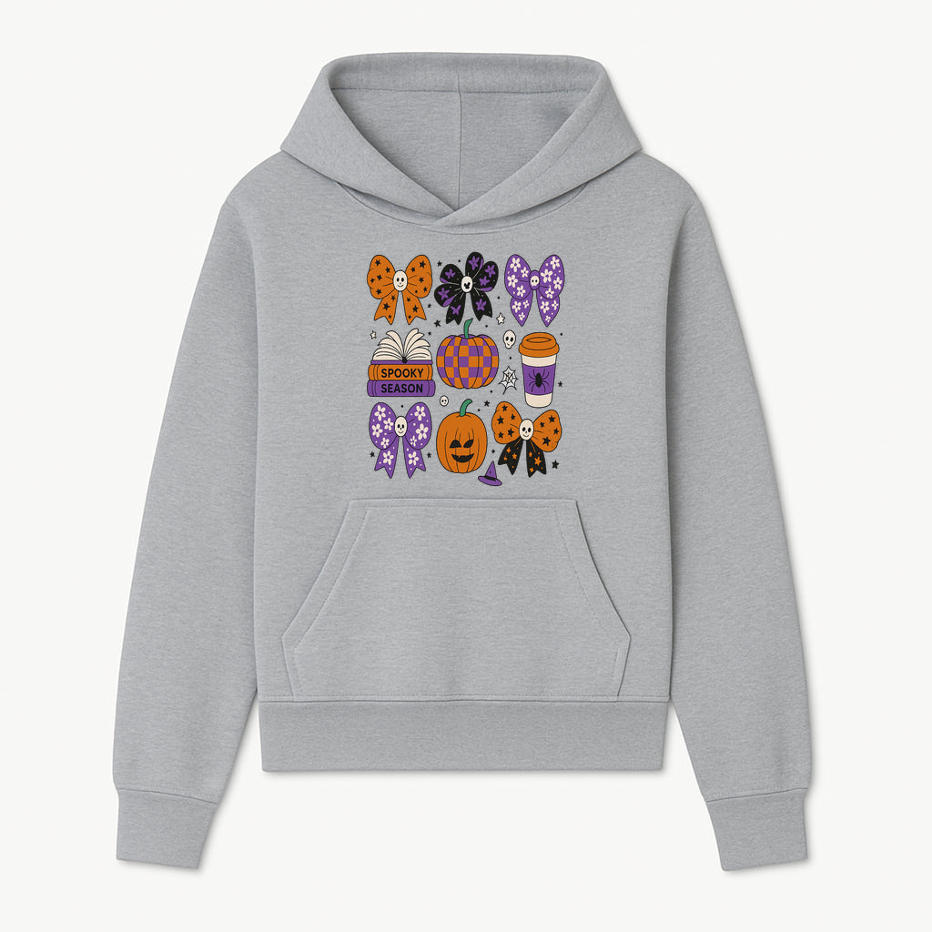 Halloween Stickers Set - Spooky Season, Pumpkins, Bows, Coffee, Flowers, Cute Skulls - Fun Fall Decor for Scrapbooking & Crafts - Hoodie 1758093386157.jpg