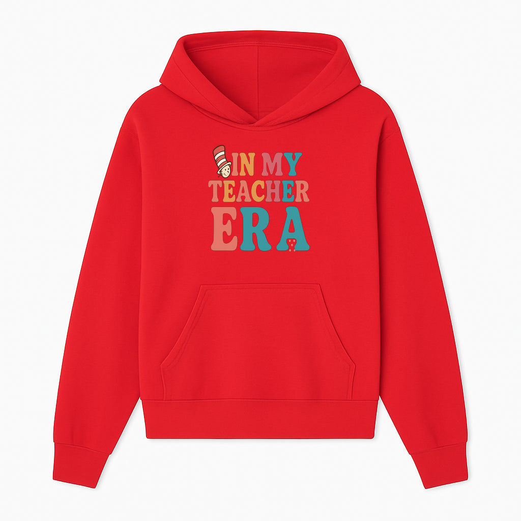 In My Teacher Era Colorful Classroom Decor Graphic Tee for Teachers - Fun Teaching Appreciation Gift - Hoodie 1758093386344.jpg