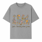 Just a Kindergarten Goose Funny Duck Design for Kids' Apparel and Accessories - T-shirt 1758093386439.jpg