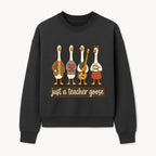 Teacher Goose Art Print | Cute Teacher Gift | Whimsical Classroom Decor | Fun Educational Decor | Nursery Wall Art - Sweatshirt 1758093386531.jpg