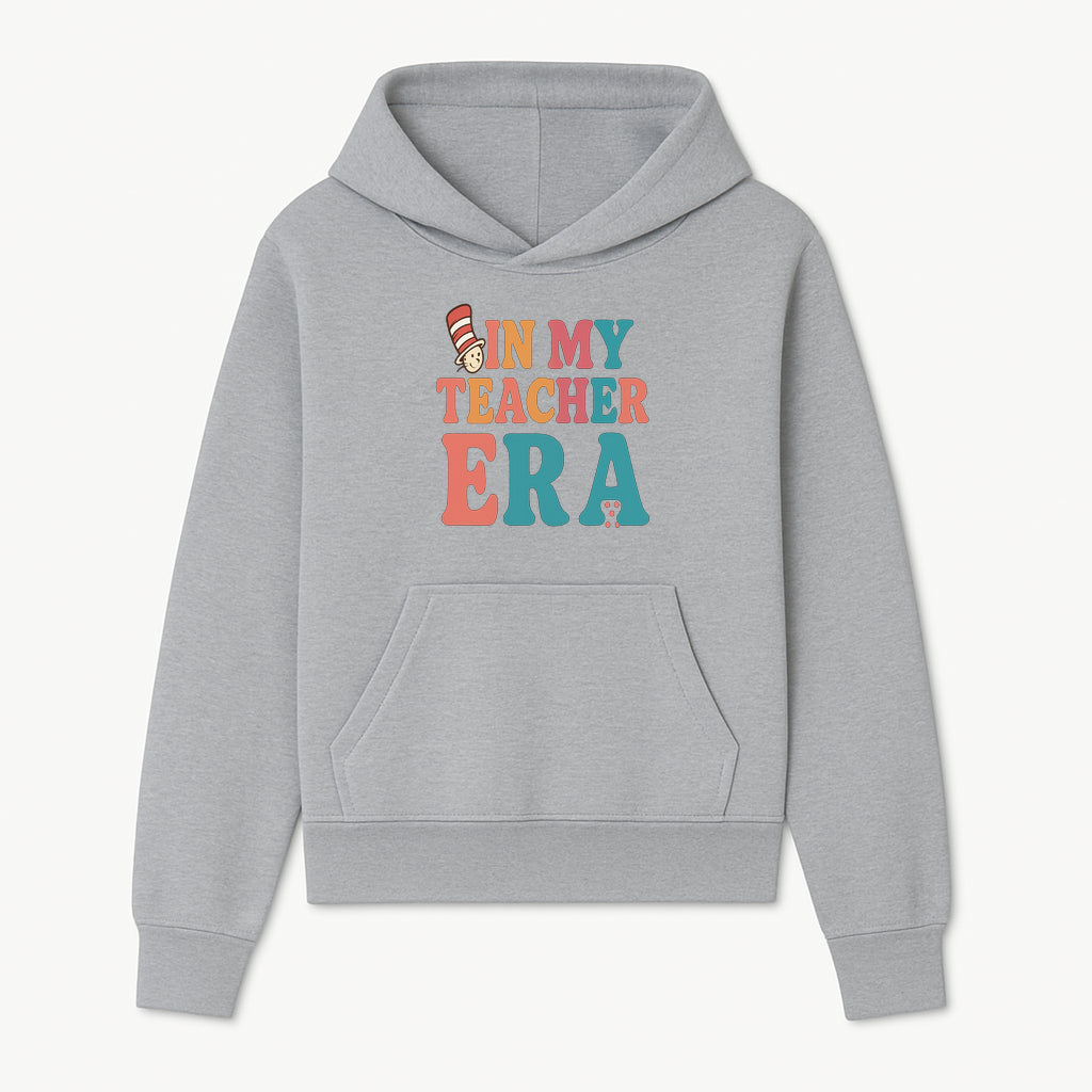 In My Teacher Era Colorful Classroom Decor Graphic Tee for Teachers - Fun Teaching Appreciation Gift - Hoodie 1758093386537.jpg