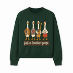 Teacher Goose Art Print | Cute Teacher Gift | Whimsical Classroom Decor | Fun Educational Decor | Nursery Wall Art - Sweatshirt 1758093386683.jpg