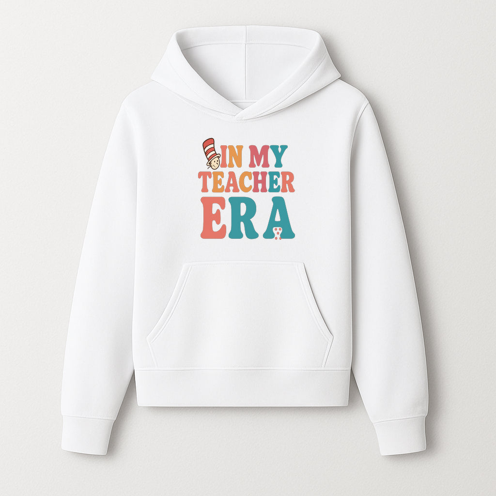 In My Teacher Era Colorful Classroom Decor Graphic Tee for Teachers - Fun Teaching Appreciation Gift - Hoodie 1758093386706.jpg
