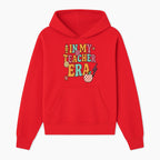 In My Teacher Era Graphic Tee - Retro Style with Happy Faces and School Elements, Perfect for Educators - Hoodie 1758093386809.jpg