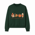 Cozy Classroom Season Fall Decor - Apple, Books, Pumpkin, Maple Leaf - Autumn Classroom Wall Art for Teachers and Students - Sweatshirt 1758093387031.jpg