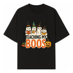 Teaching My Boos Halloween Ghosts Graphic Tee, Cute Witch Ghosts, Spooky Fun, Fall Apparel for Kids and Adults - T-shirt 1758093387465.jpg