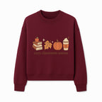 Cozy Classroom Season Fall Decor - Apple, Books, Pumpkin, Maple Leaf - Autumn Classroom Wall Art for Teachers and Students - Sweatshirt 1758093387770.jpg