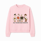 Silly Teachers Build Character Ducks Graphic Tee for Kids Fun Classroom Humor Shirt with Soccer, Music, and Learning Themes - Sweatshirt 1758093387798.jpg
