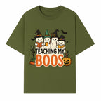 Teaching My Boos Halloween Ghosts Graphic Tee, Cute Witch Ghosts, Spooky Fun, Fall Apparel for Kids and Adults - T-shirt 1758093387864.jpg