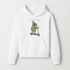 Funny Frog Scooting Off to Teach English T-Shirt, Cute Teacher Gift, Humorous Classroom Apparel, Whimsical Design for ESL Educators - Hoodie 1758093387990.jpg