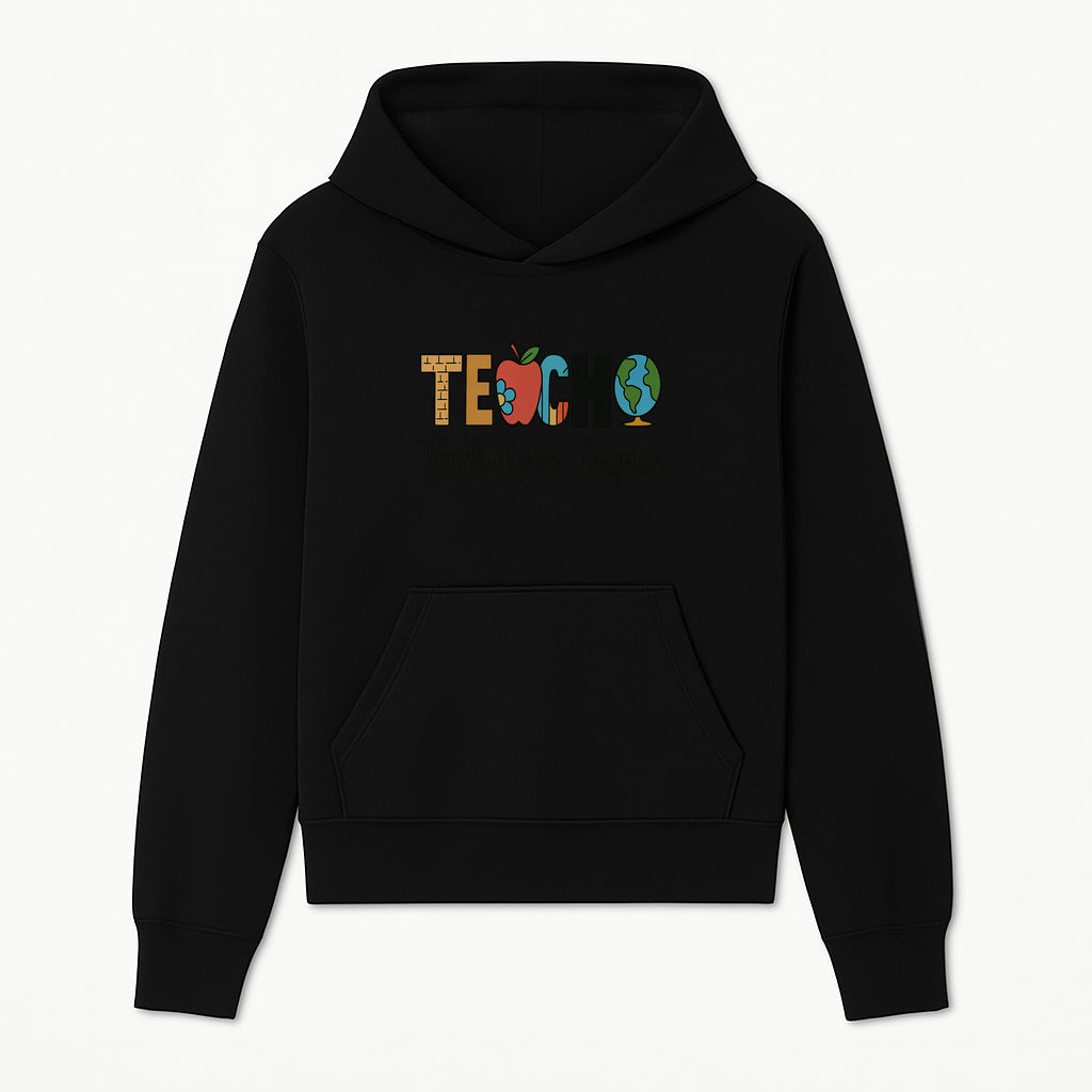 Teach Love Inspire Wall Art - Colorful Educational Decor for Teachers and Classrooms - Hoodie 1758093388045.jpg