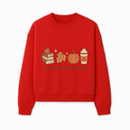 Cozy Classroom Season Fall Decor - Apple, Books, Pumpkin, Maple Leaf - Autumn Classroom Wall Art for Teachers and Students - Sweatshirt 1758093388160.jpg